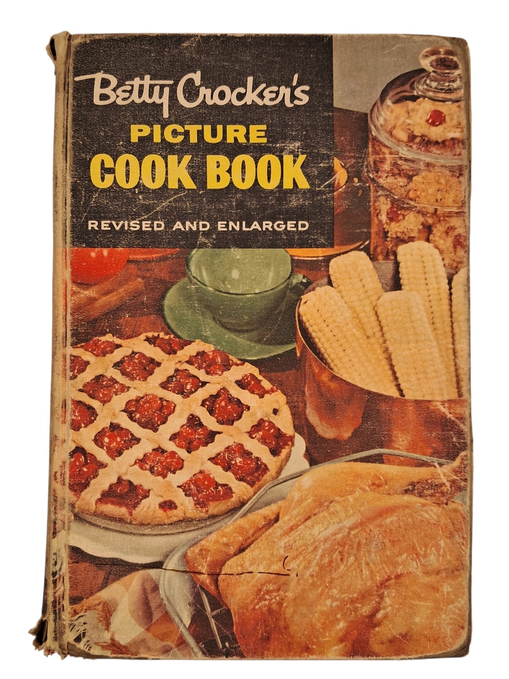 Vtg 1956 Betty Crocker's Picture Cook Book Revised Enlarged Second Edition HC
